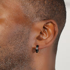 Cubic Zirconia Hoop Earrings