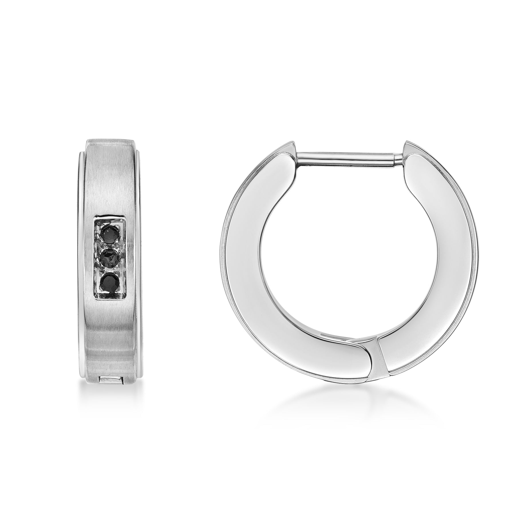 Cubic Zirconia Hoop Earrings