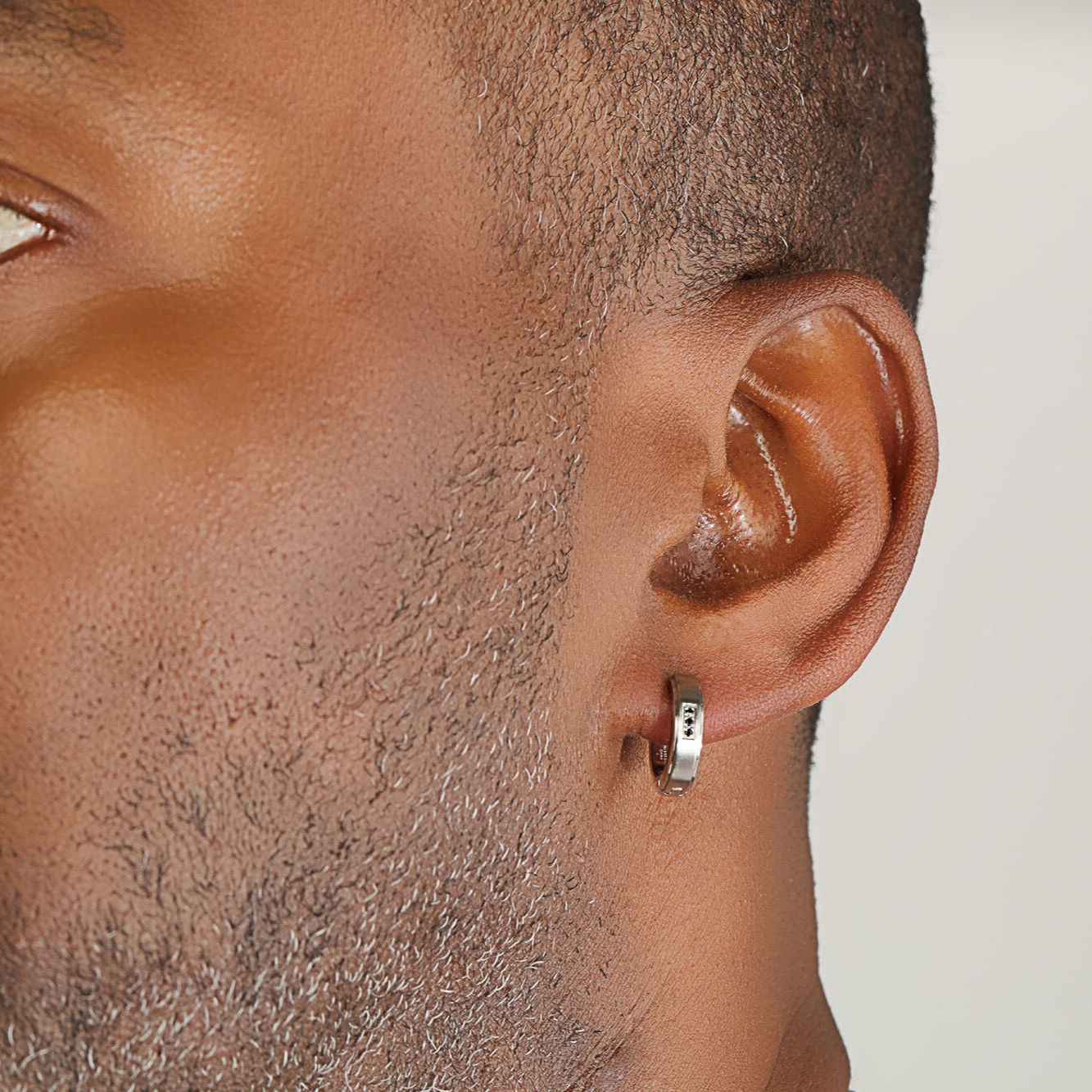 Cubic Zirconia Hoop Earrings