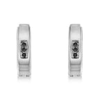 Cubic Zirconia Hoop Earrings