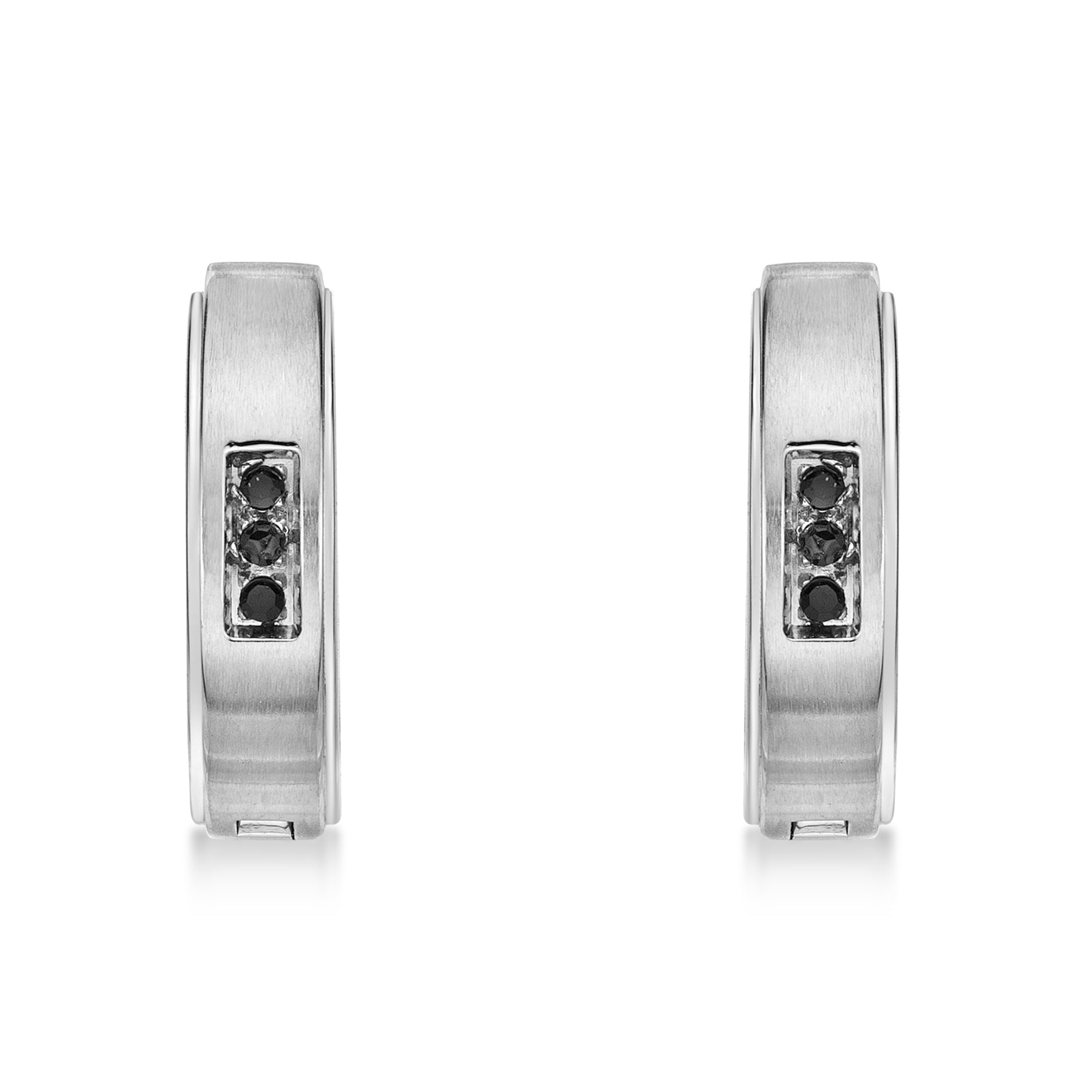 Cubic Zirconia Hoop Earrings