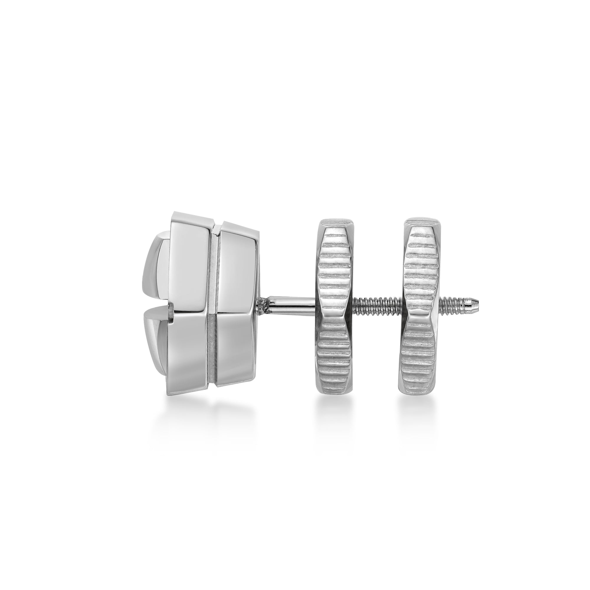 Hexagon Stud Earrings