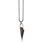 Tiger Eye Arrow Head Necklace