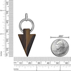 Tiger Eye Arrow Head Necklace