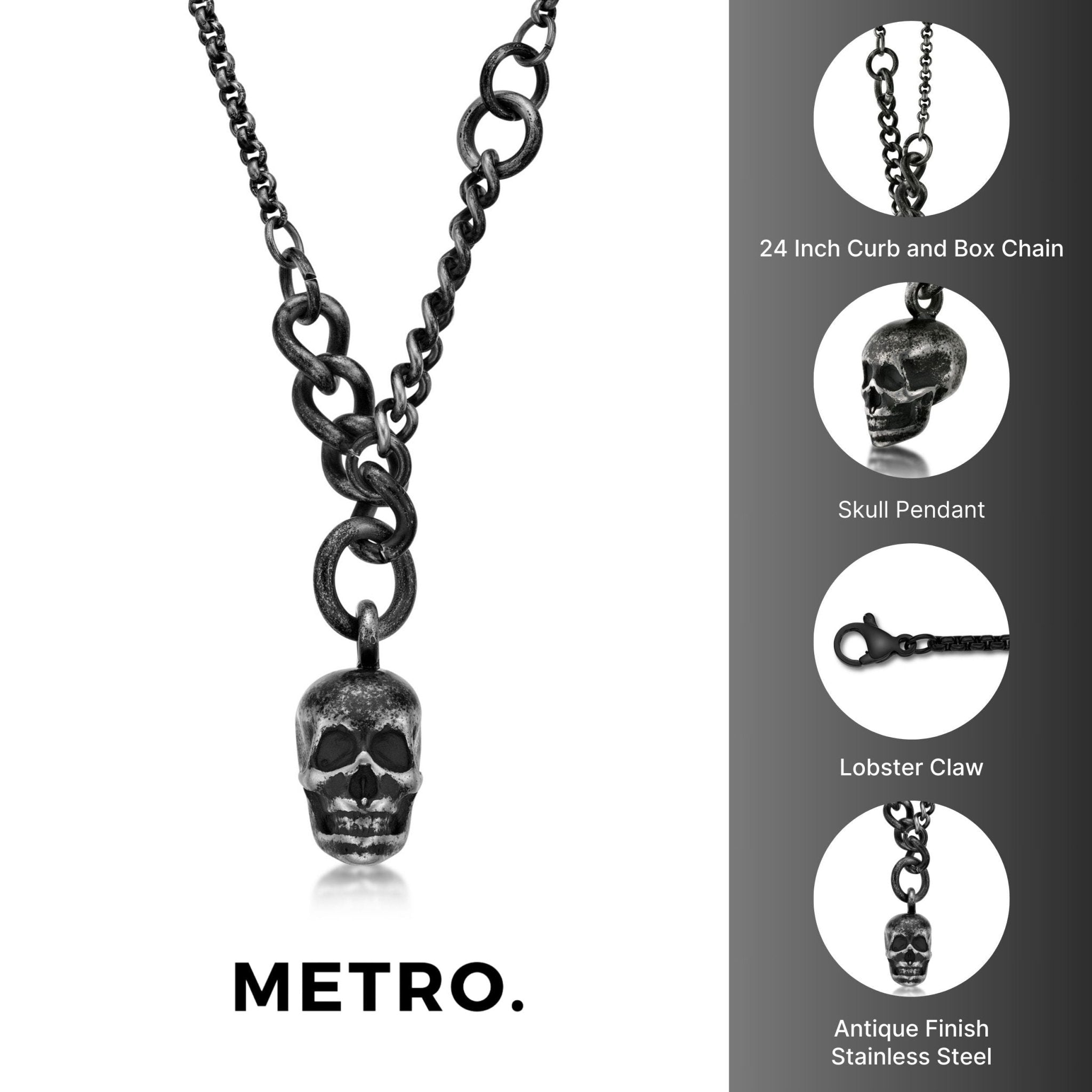 Skull Pendant Necklace