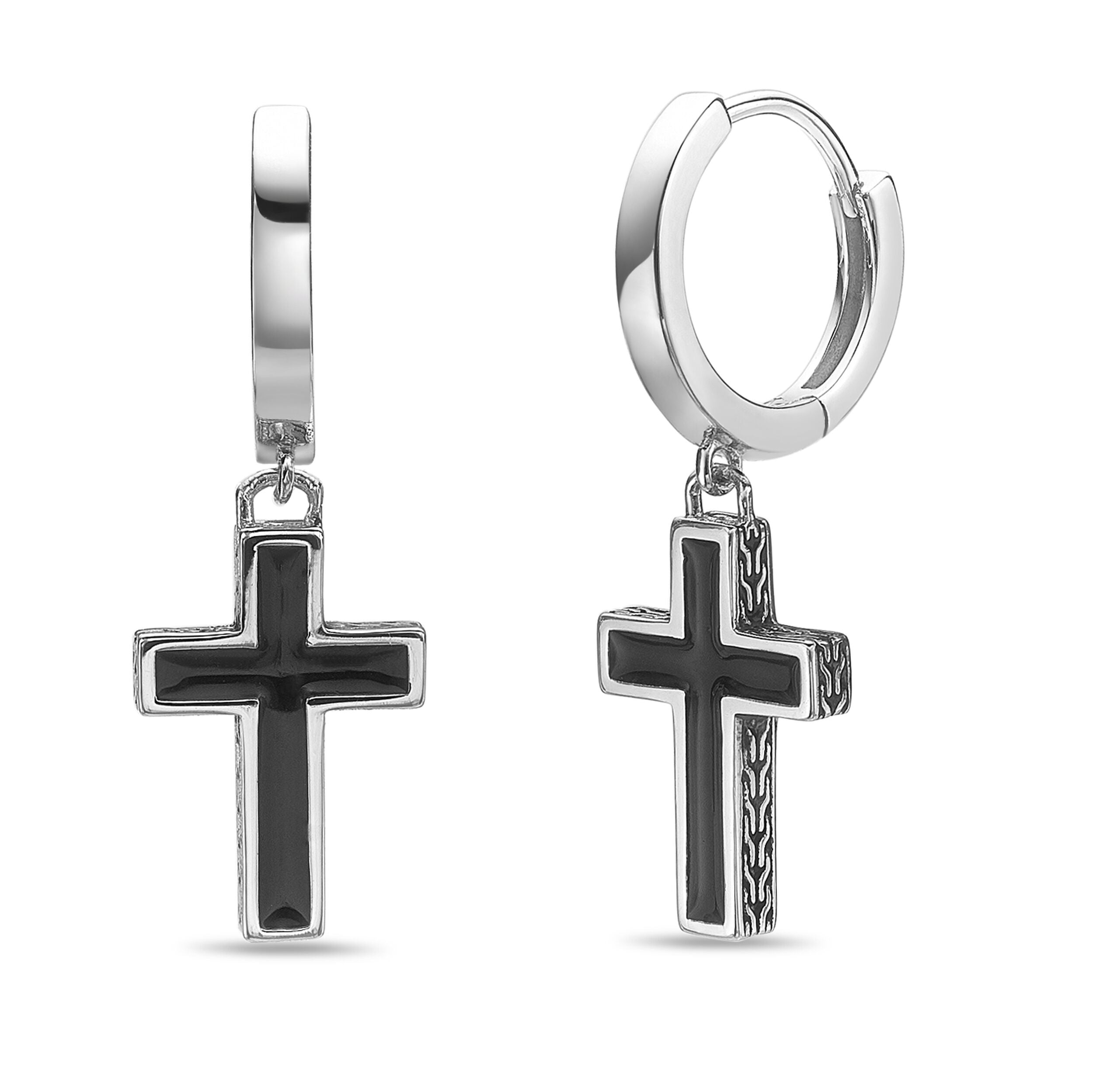 Cross Dangle Earrings