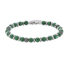 Malachite Beaded Natural Stone Adjustable Bracelet