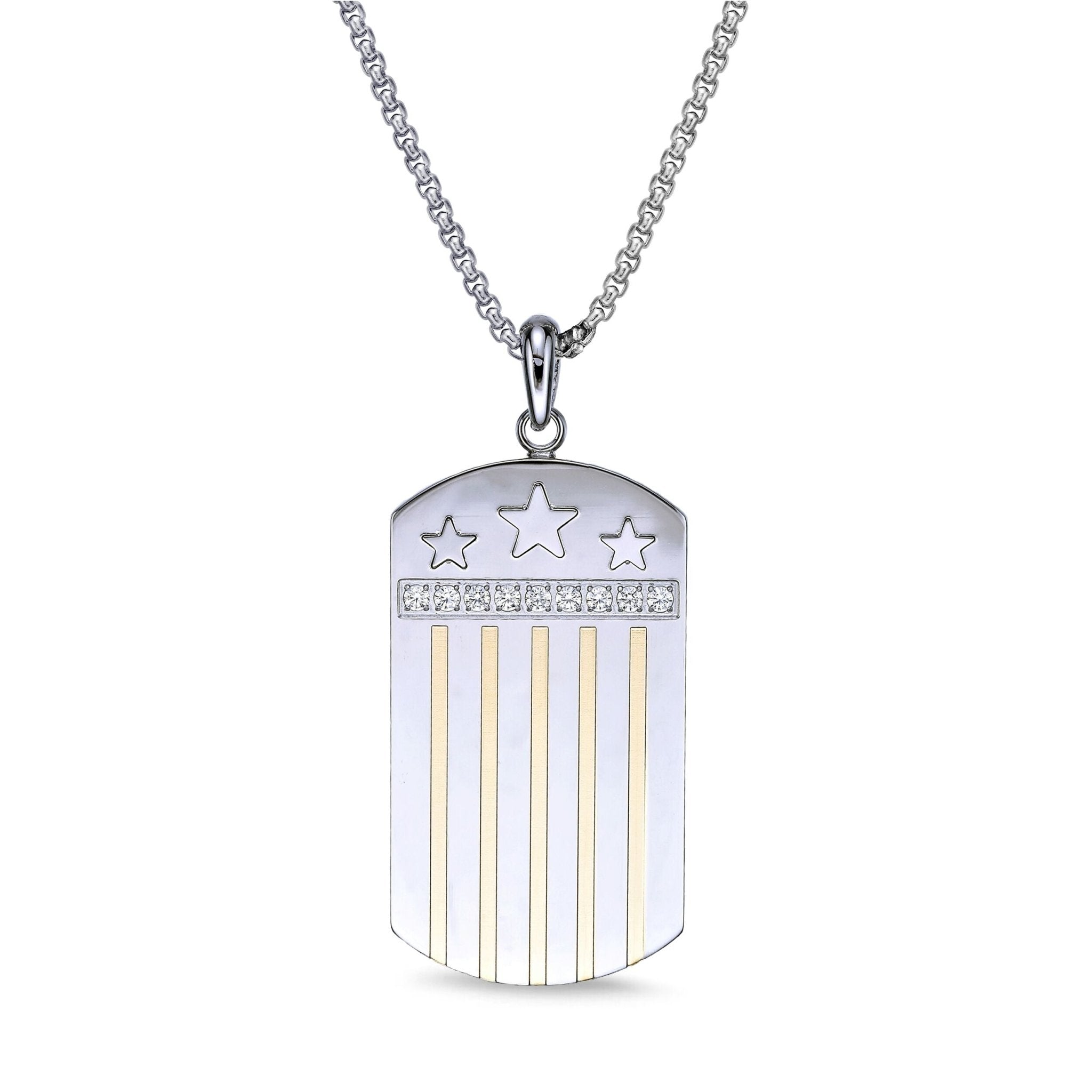 Patriotic Dog Tag