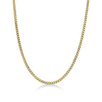 Thin Chain in Gold Ion Plated Stainless Steel