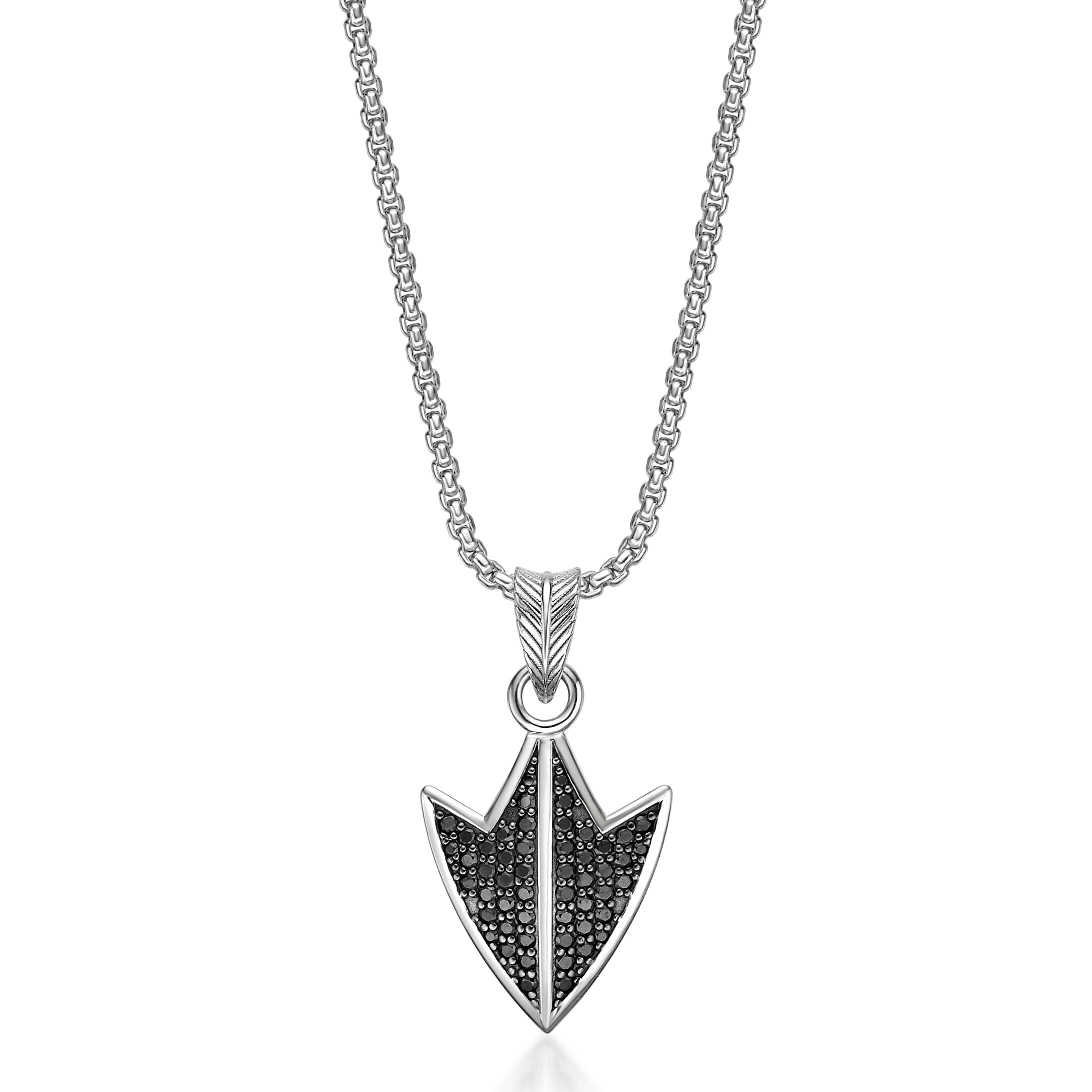 Sterling Silver Sheild Pendant