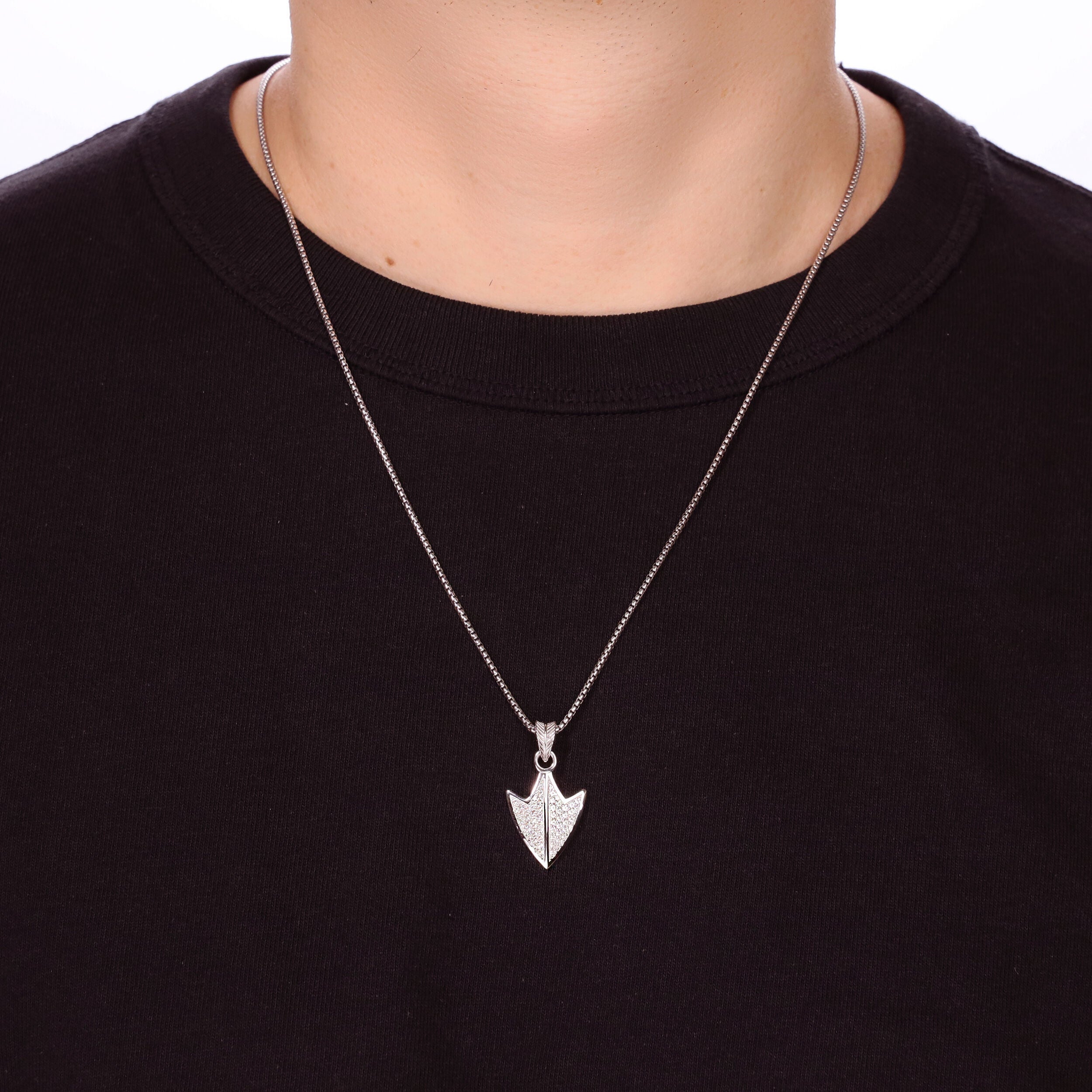 Sterling Silver Sheild Pendant
