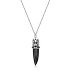 Sterling Silver Dragon's Tooth Pendant
