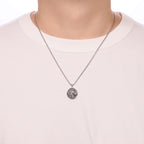 Sterling Silver Lion's Head Pendant