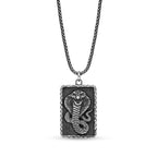 Sterling Silver Snake Pendant