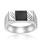 Sterling Silver Signet Ring