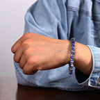 Lapis Lazuli Natural Stone Stretch Bracelet