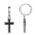 Cross Dangle Earrings
