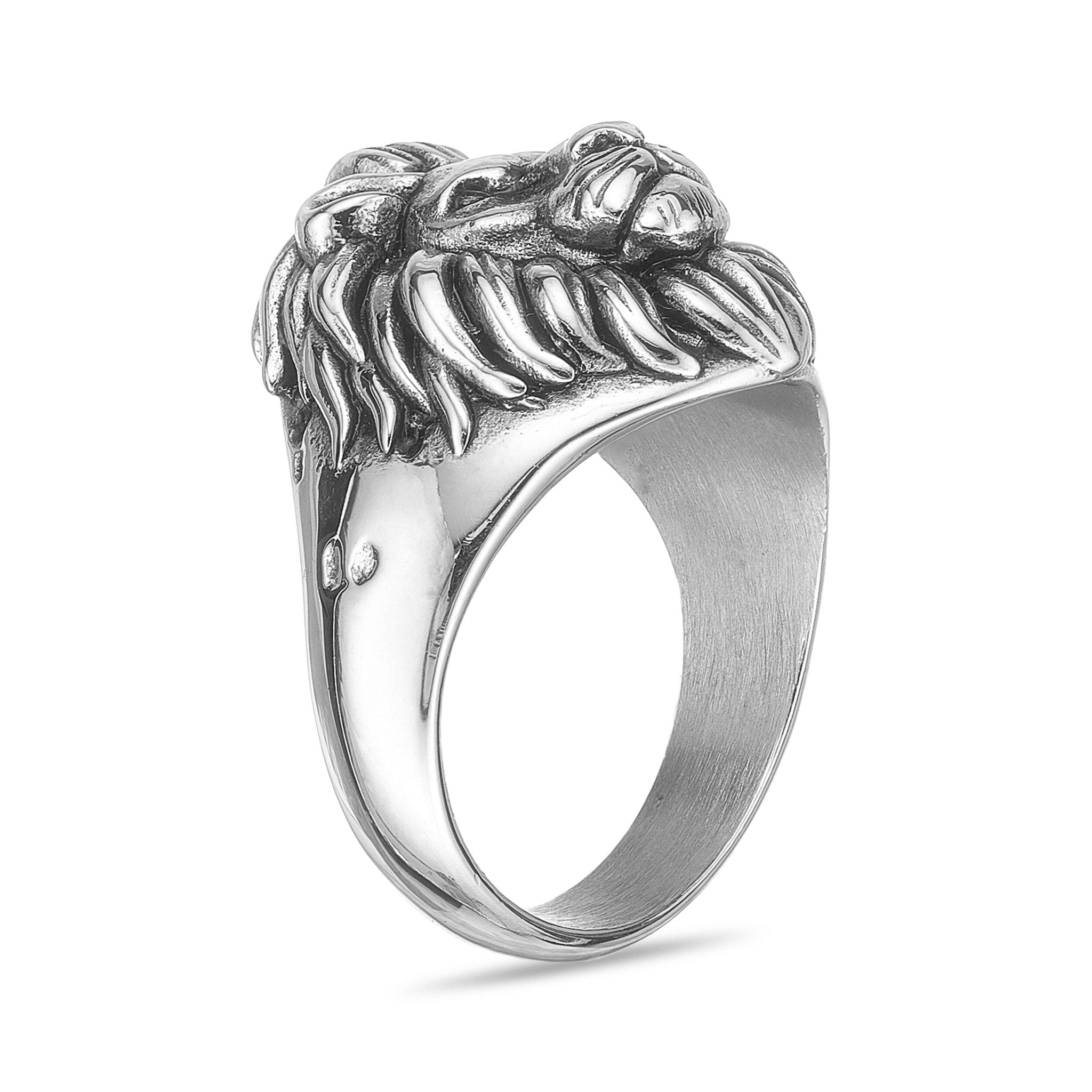 Lion's Head Ring