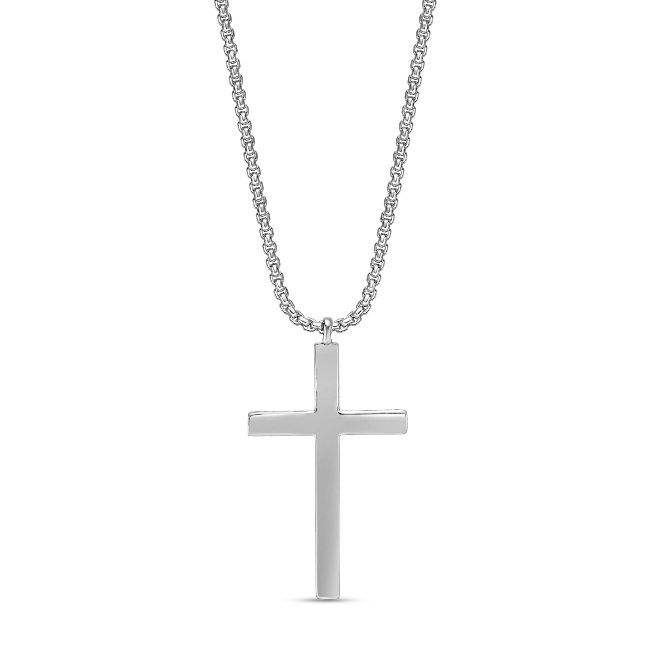 Black Diamond Cross Pendant