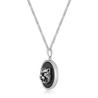 Tiger's Head Medalion Pendant