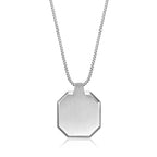 Sterling Silver Malachite Pendant