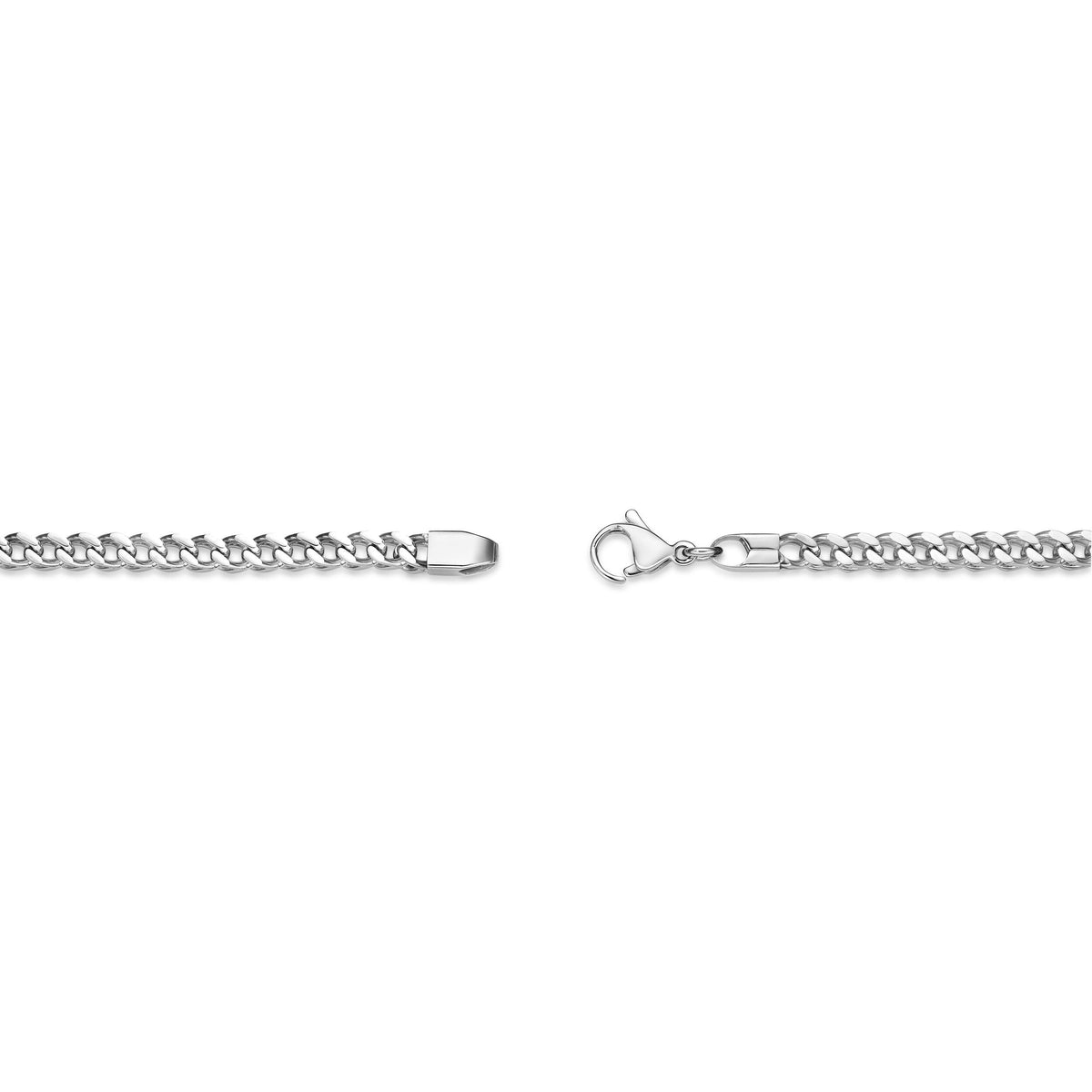 Thin Chain in Steel High Polish Stainless Steel