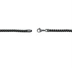 Thin Chain in Black Ion Plated Stainless Steel