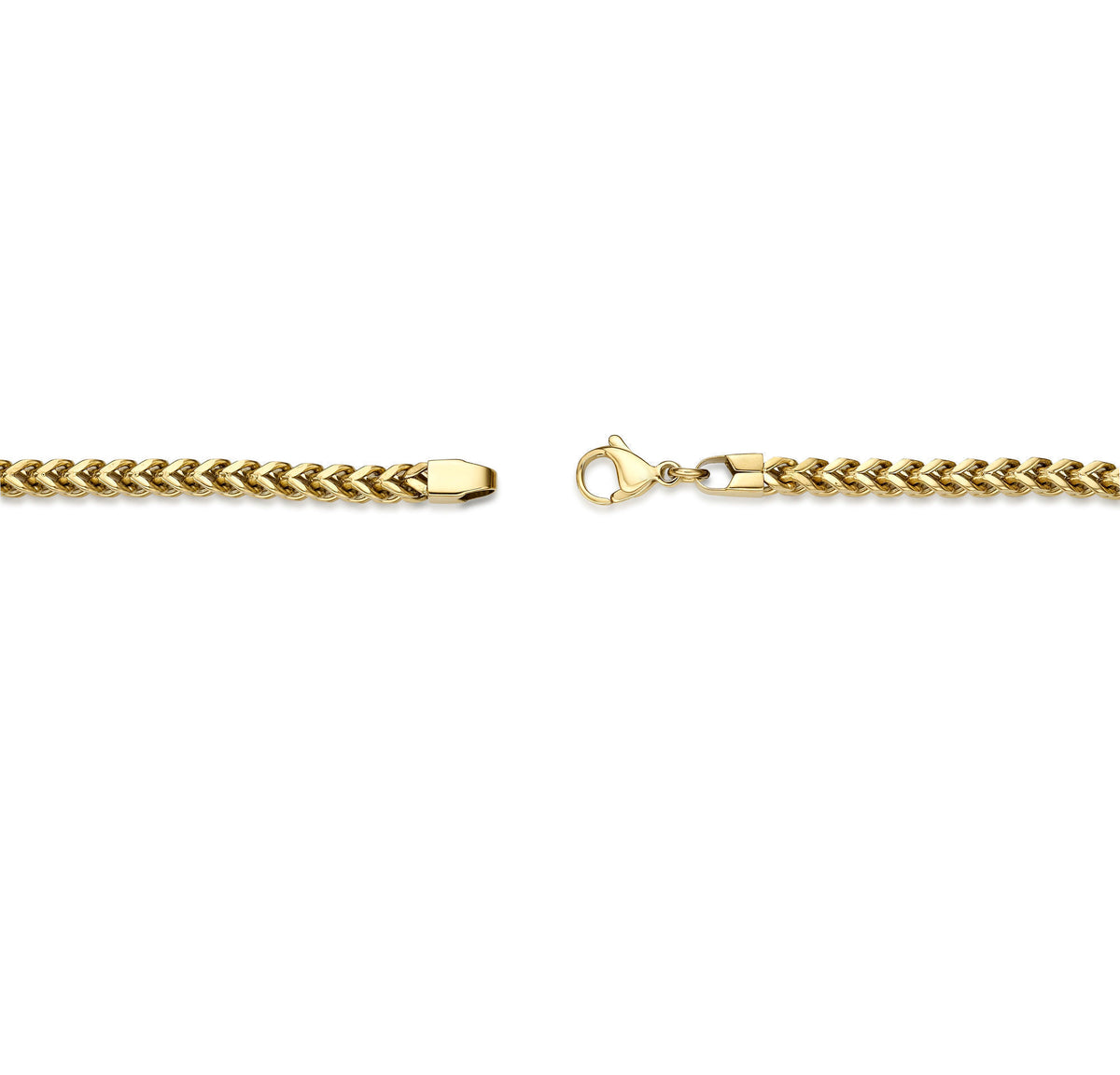 Thin Chain in Gold Ion Plated Stainless Steel