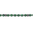 Malachite Beaded Natural Stone Adjustable Bracelet