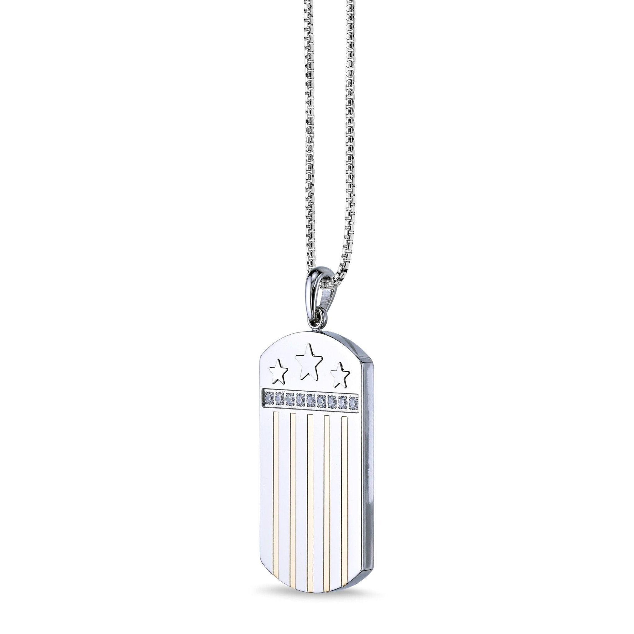 Patriotic Dog Tag