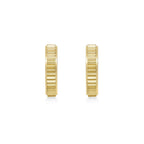 Textured Hoop Earrings
