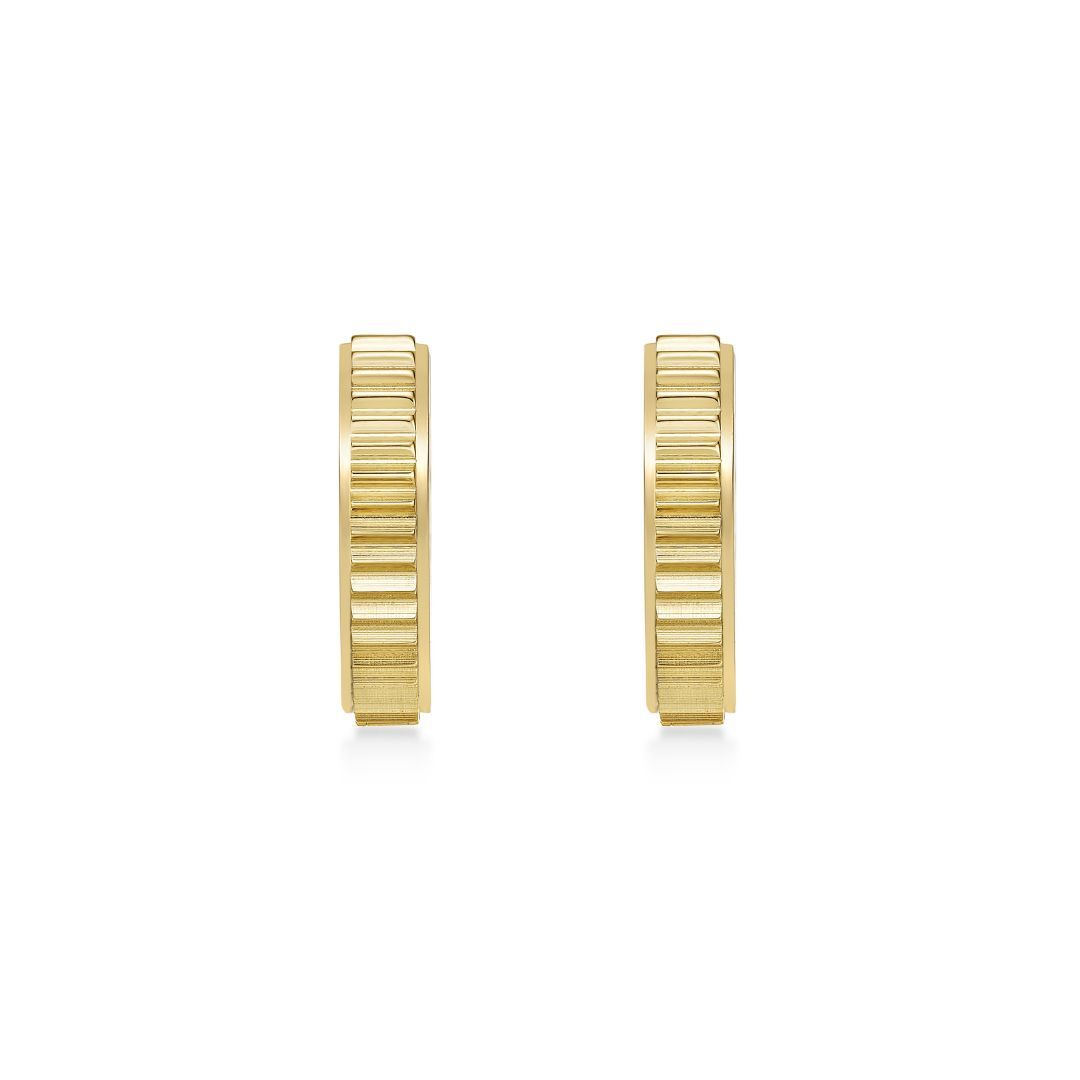 Textured Hoop Earrings