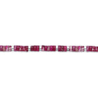 Dark Red Imperial Turquoise Natural Stone Beaded Bracelet