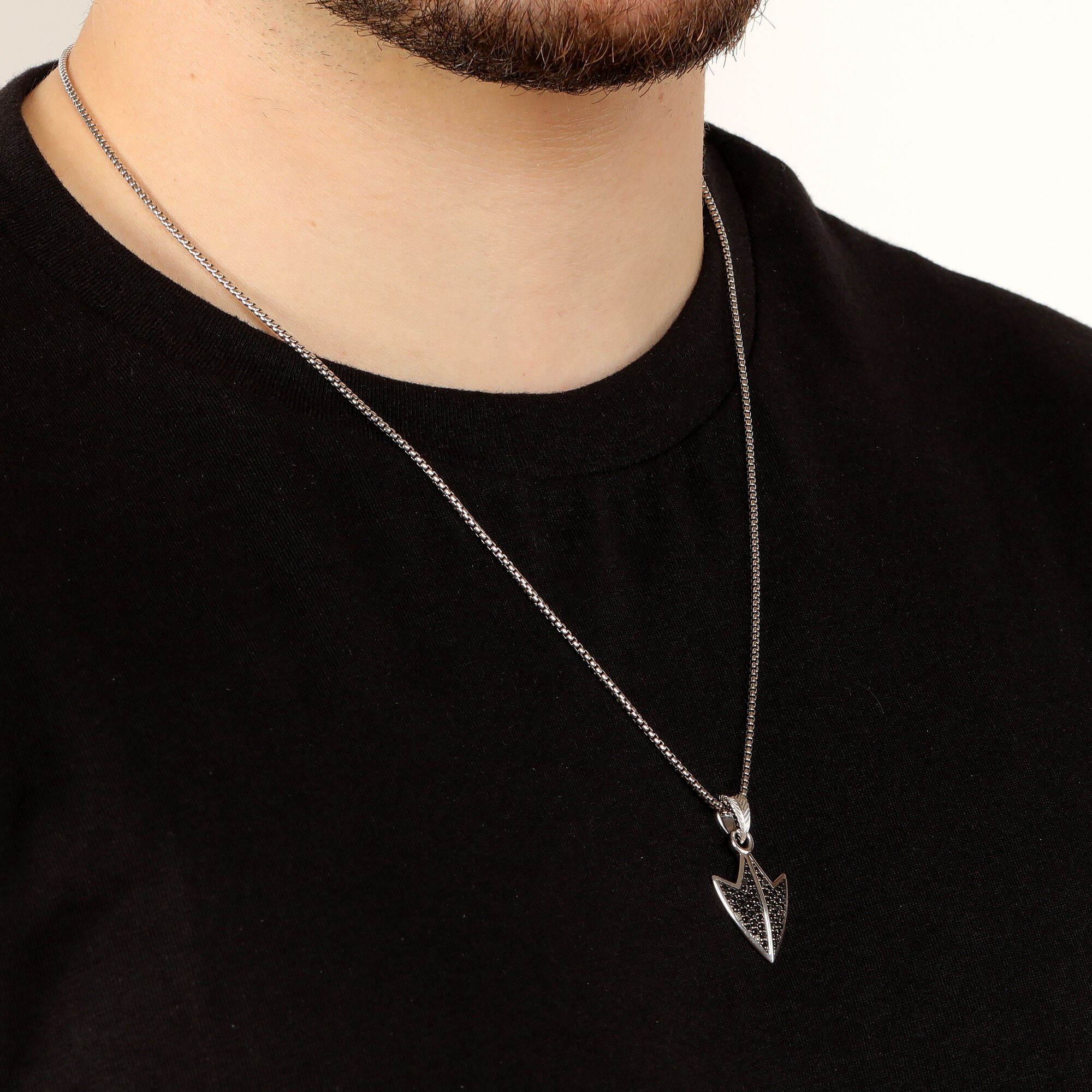 Sterling Silver Sheild Pendant