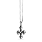 Sterling Silver Cross Medalion Pendant