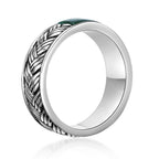 Sterling Silver Woven Band Ring