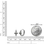 Skull Hoop Earrings