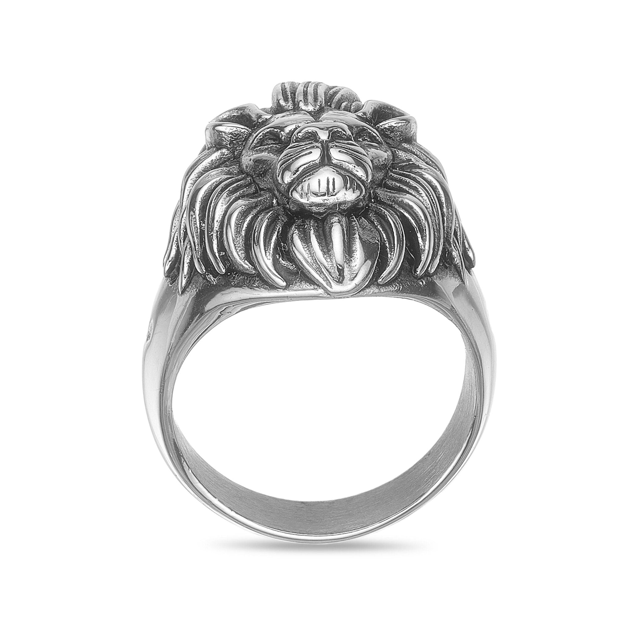Lion's Head Ring