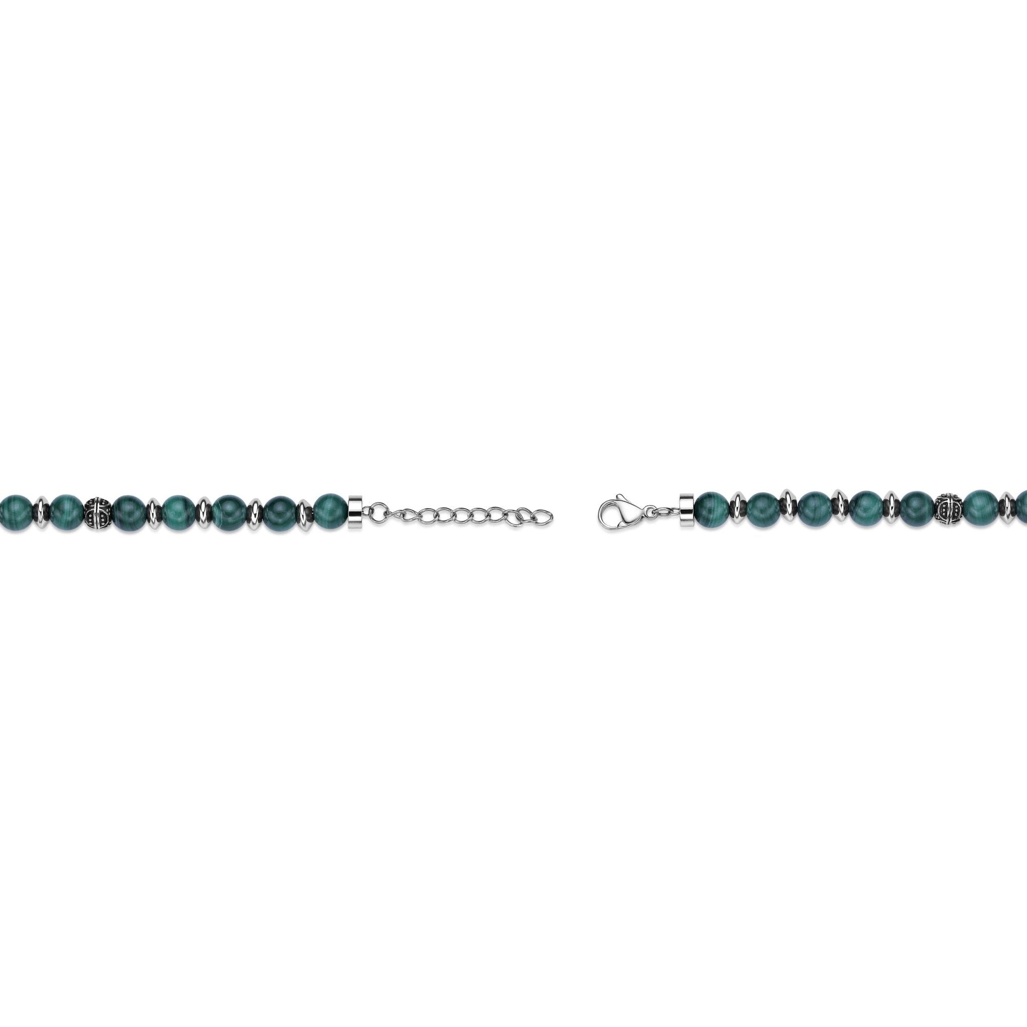 Malachite Beaded Natural Stone Bracelet