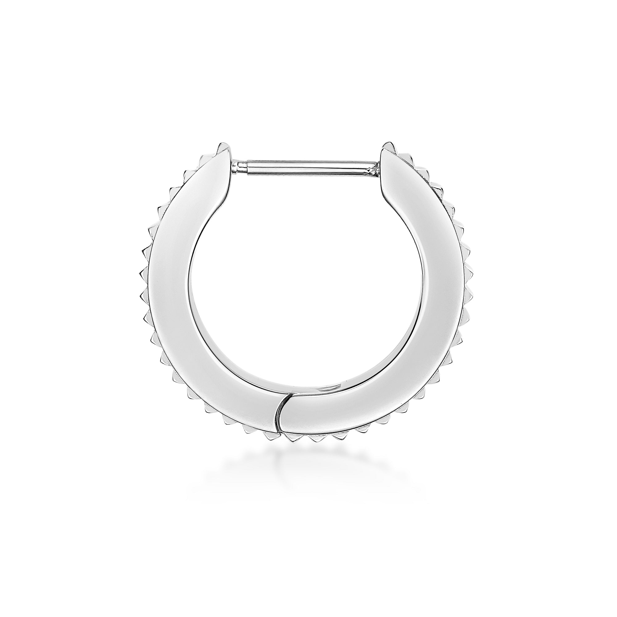 Textured Hoop Earrings