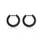Textured Hoop Earrings