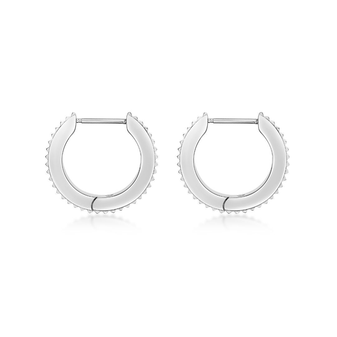 Textured Hoop Earrings