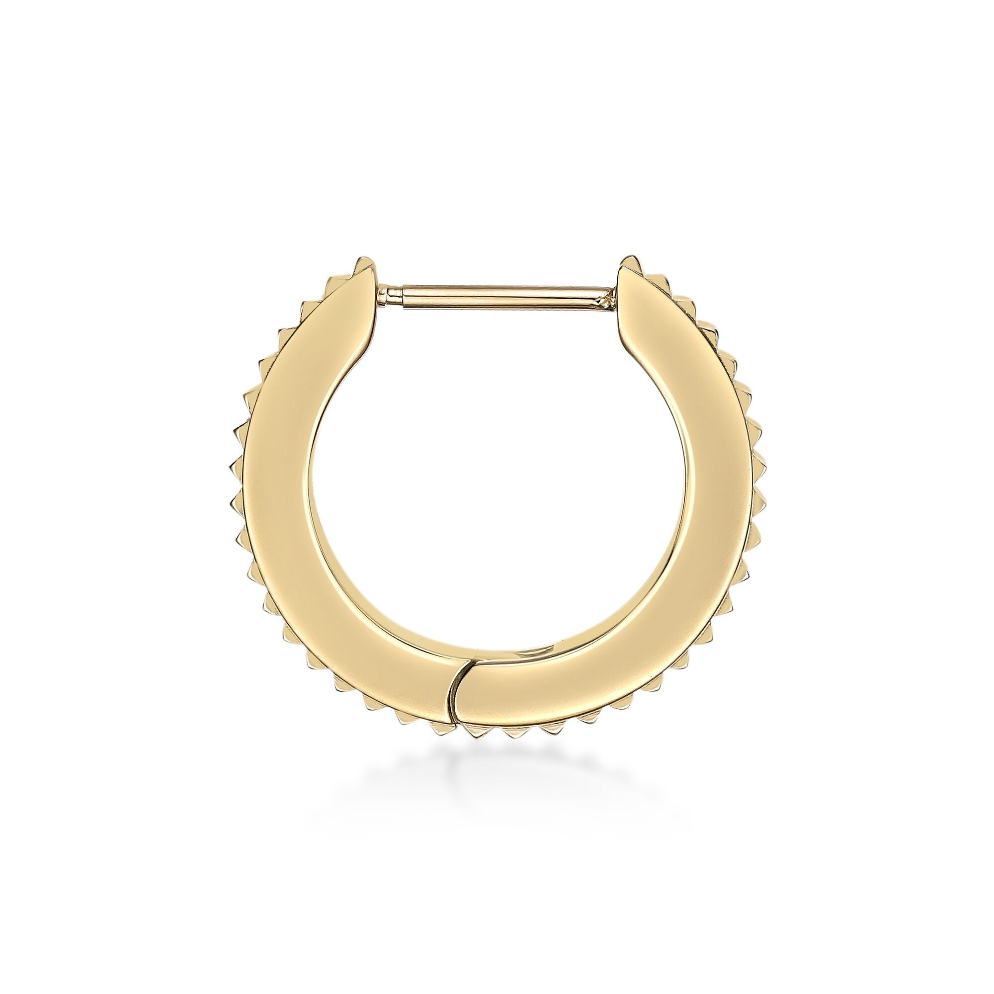 Textured Hoop Earrings