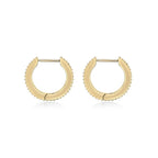 Textured Hoop Earrings