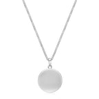 Sterling Silver Lion's Head Medallion Pendant