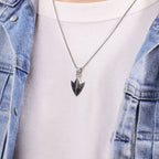 Sterling Silver Sheild Pendant