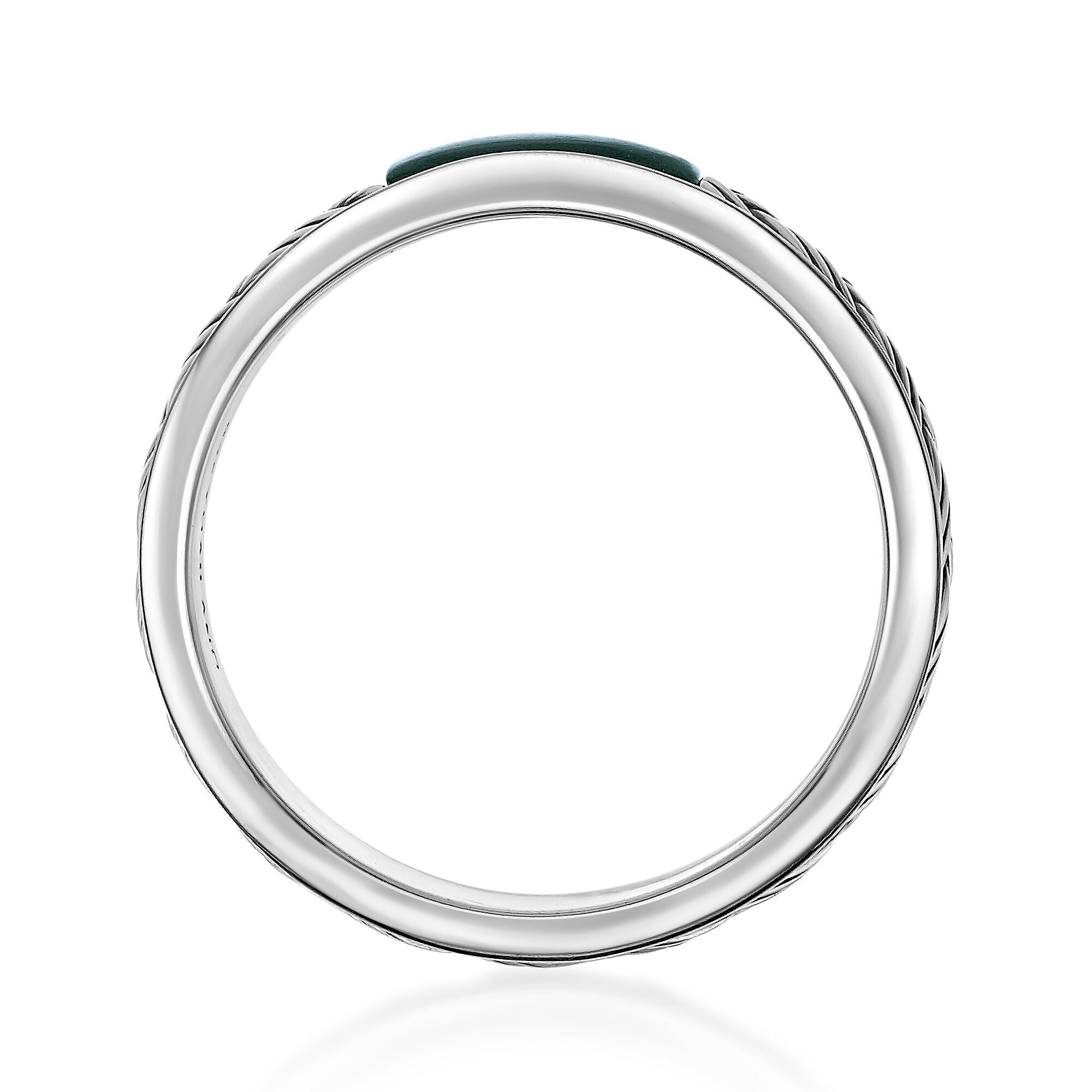 Sterling Silver Woven Band Ring