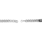 Americnan Flag Curb Bracelet