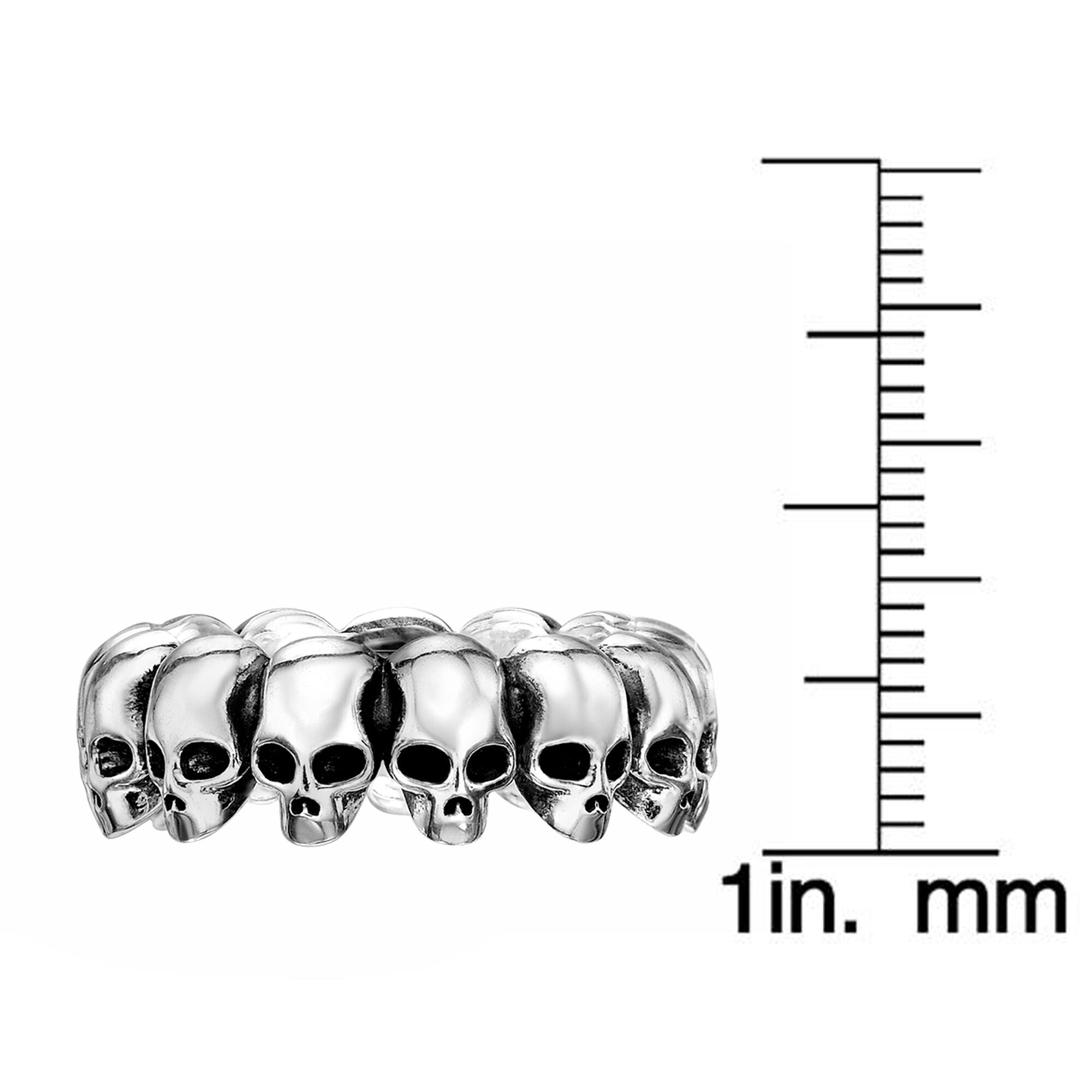 Sterling Silver Skull Ring