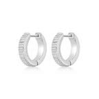 Textured Hoop Earrings